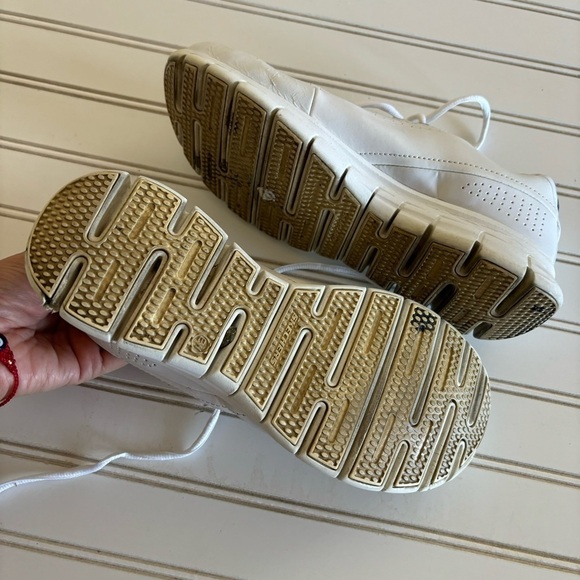 Skechers Flex Elite memory foam White Comfort Glitter womens size 9 Sneakers - Picture 4 of 10